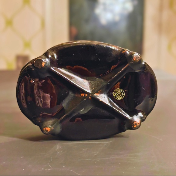 Tashiro Shoten Japanese Blackware Trinket Box - Picture 6 of 9